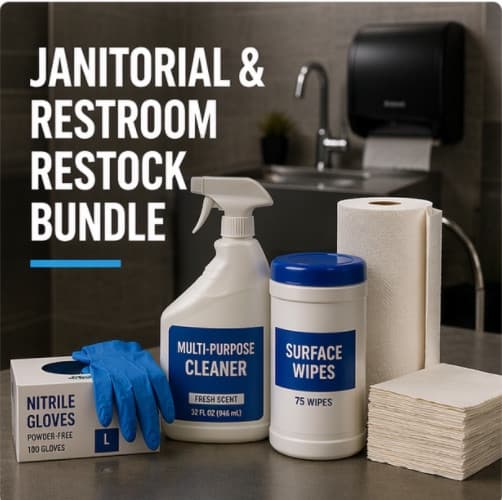 Janitorial & Restroom Restock Bundle