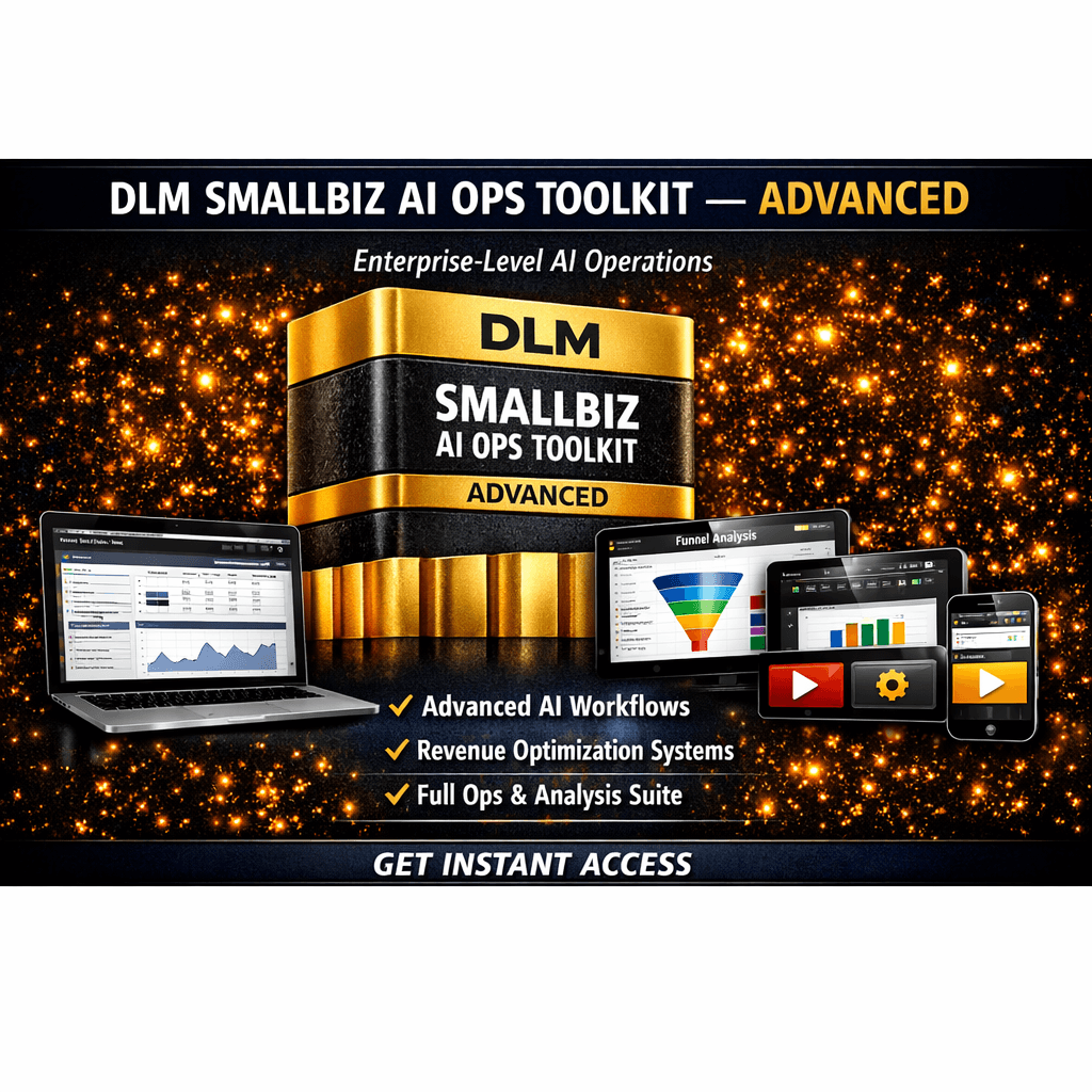DLM SmallBiz AIOps Toolkit — Advanced