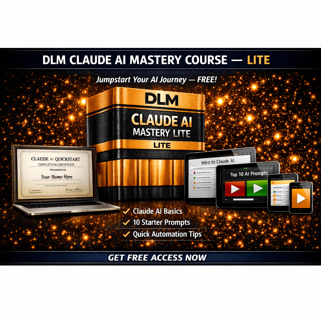 DLM Claude AI Mastery Course — Lite