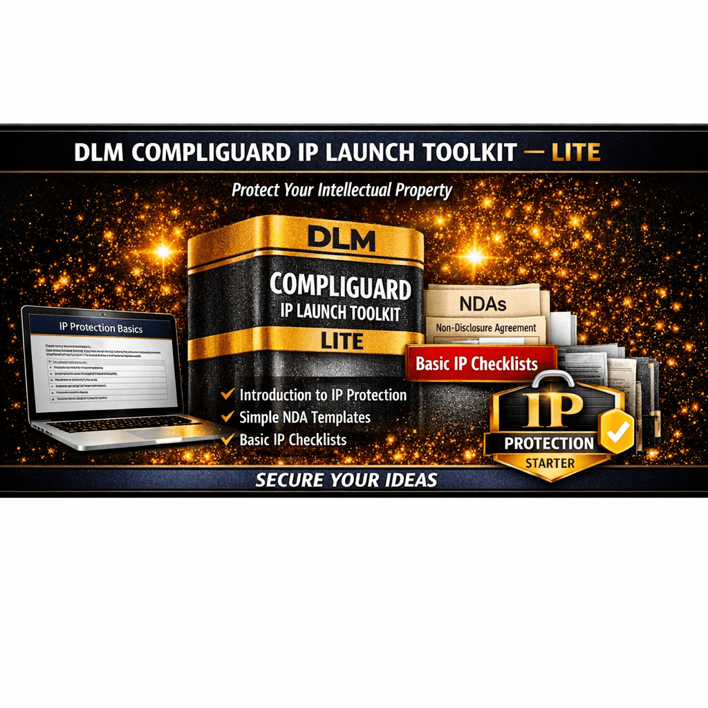 DLM CompliGuard IP Launch Toolkit — Lite