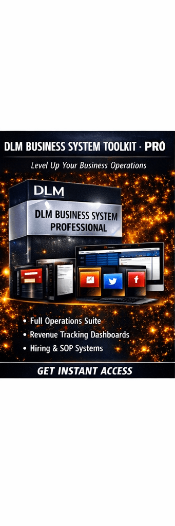 DLM BusinessSystem Toolkit — Pro